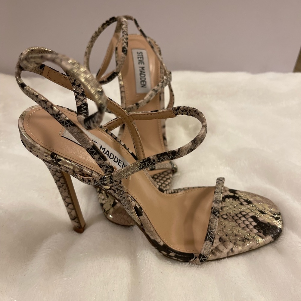 Steve Madden snakeskin print